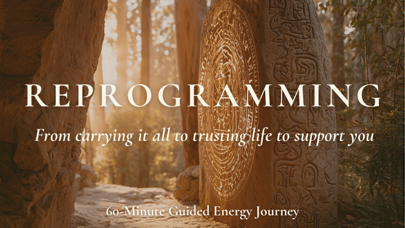 Reprogramming: 60-Minute Guided Energy Journey [Live + Recorded Audio]