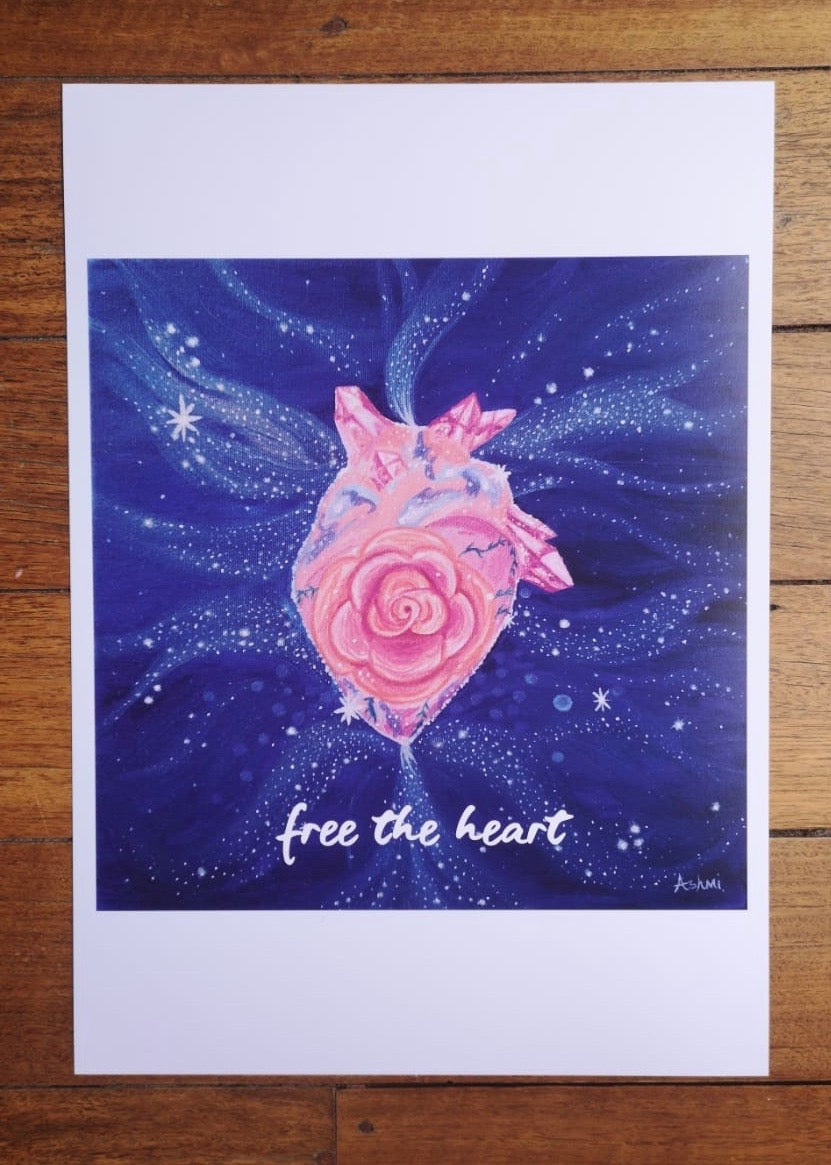 Free the Heart ~ Word Print